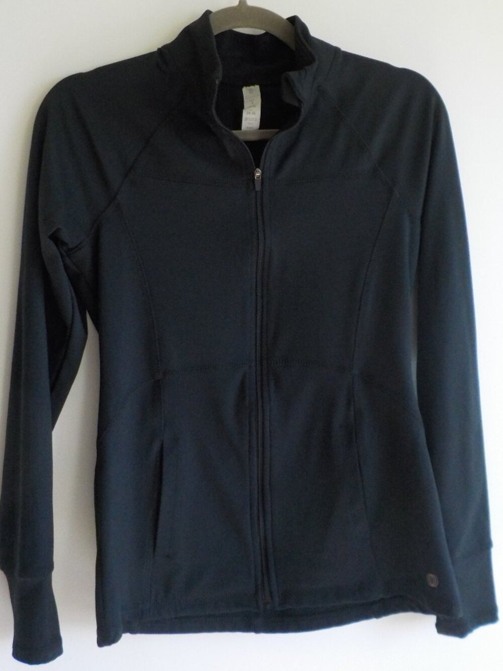 Balance Collection Jacket - Small -Full Zip Mock Neck Thumb Holes Pockets (2483)